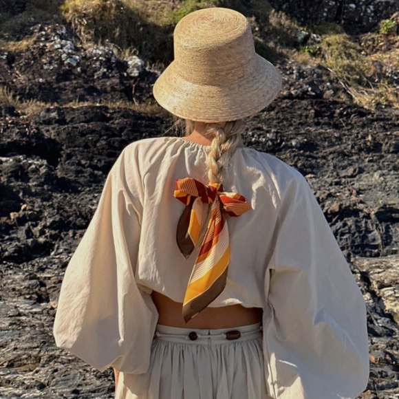 LACK OF COLOR  INCA BUCKET HAT- PALMA - Picture 1 of 7
